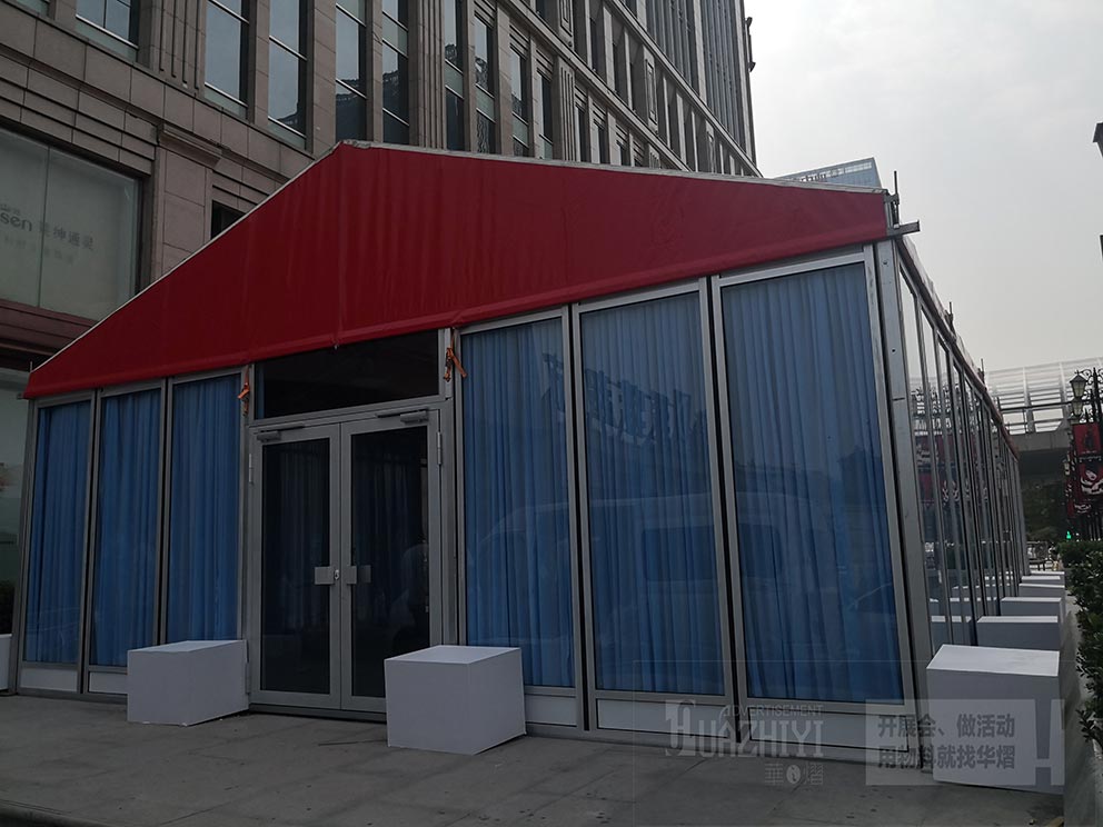 鄭州玻璃篷房搭建篷房的可移動性強 鄭州玻璃篷房搭建篷房的可移動性強